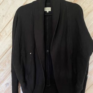 Aritzia Diderot Stud Cardigan Sweater black